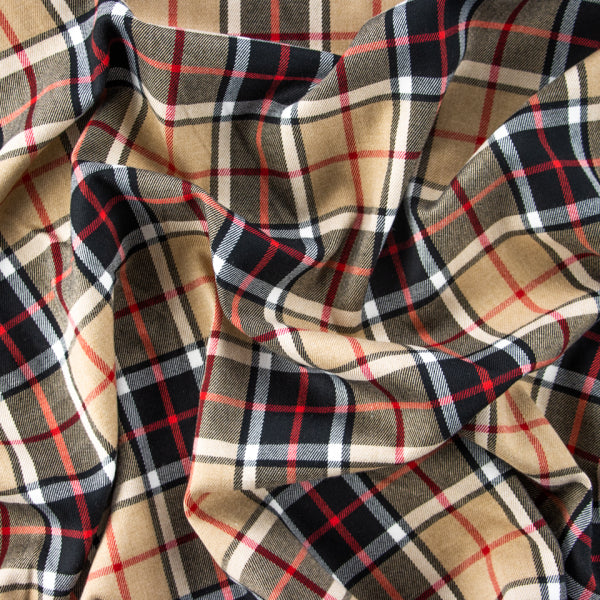 Bandana scozzese Beige