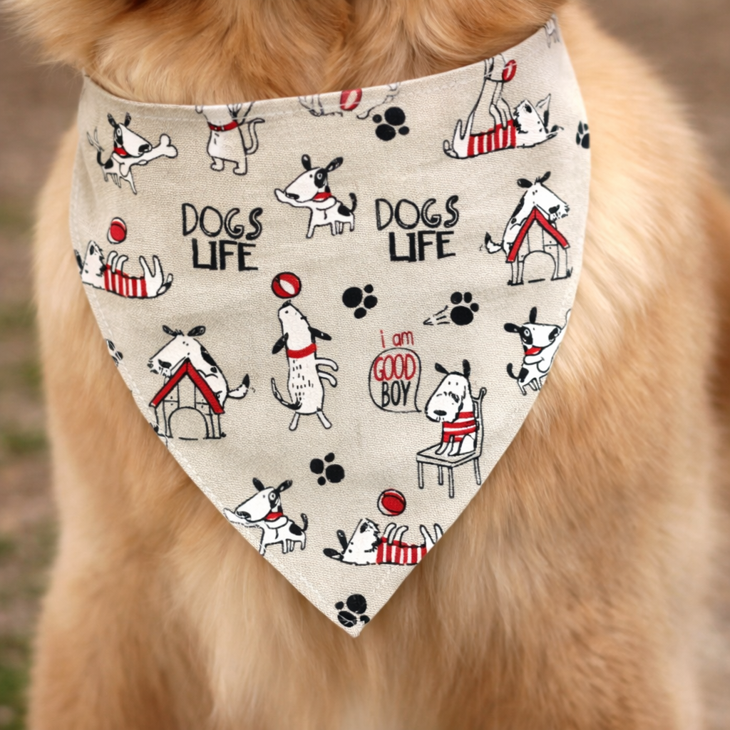 Bandana Dog Life